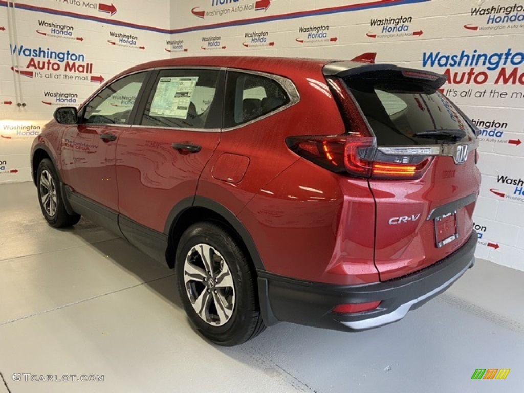 2020 CR-V LX AWD - Radiant Red Metallic / Gray photo #6