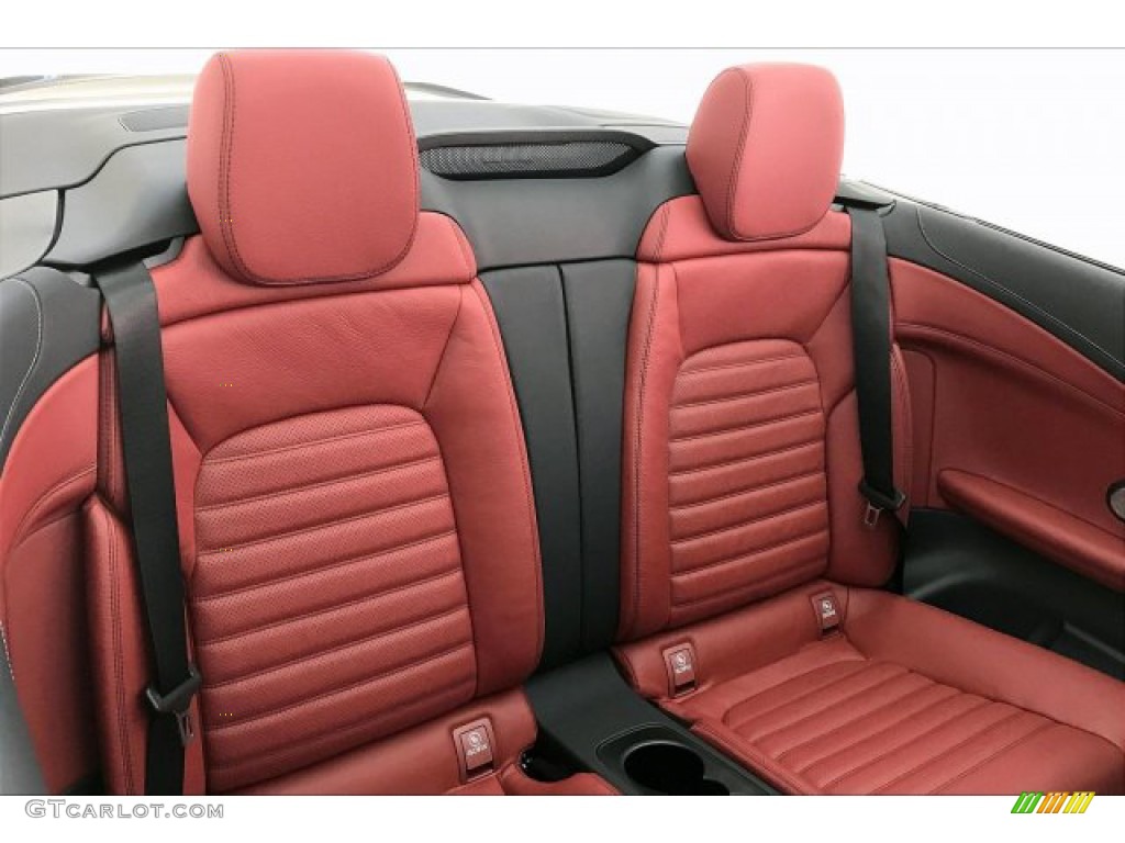 2020 Mercedes-Benz C AMG 43 4Matic Cabriolet Rear Seat Photo #137104859
