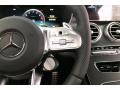 Cranberry Red/Black 2020 Mercedes-Benz C AMG 43 4Matic Cabriolet Steering Wheel