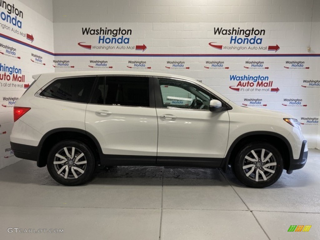 2020 Pilot EX-L AWD - Platinum White Pearl / Black photo #1