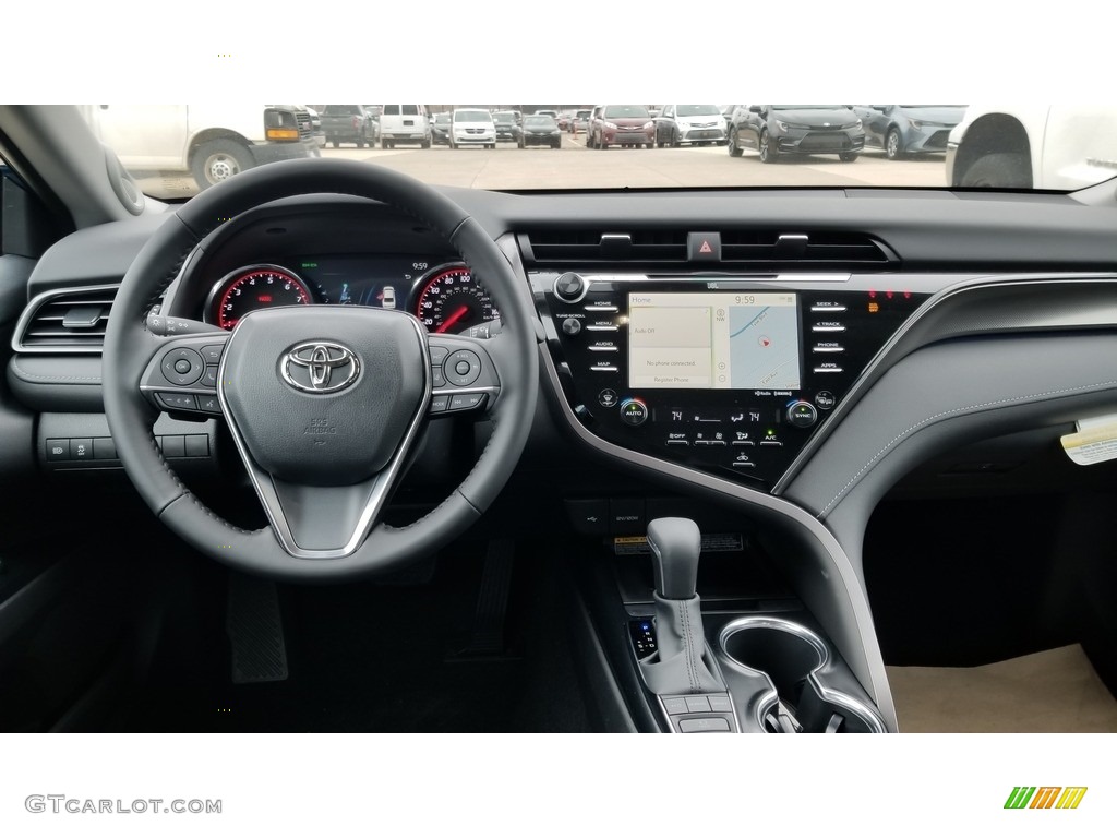 2020 Camry XSE - Blue Streak Metallic / Black photo #4