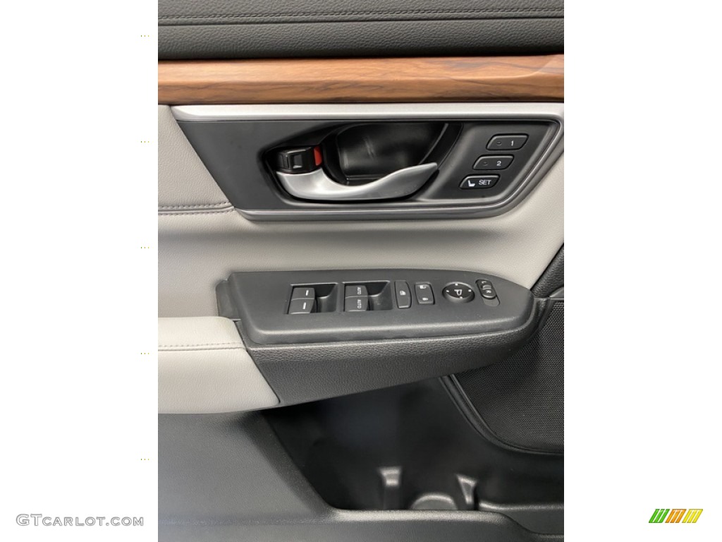 2020 CR-V EX-L AWD - Obsidian Blue Pearl / Gray photo #11