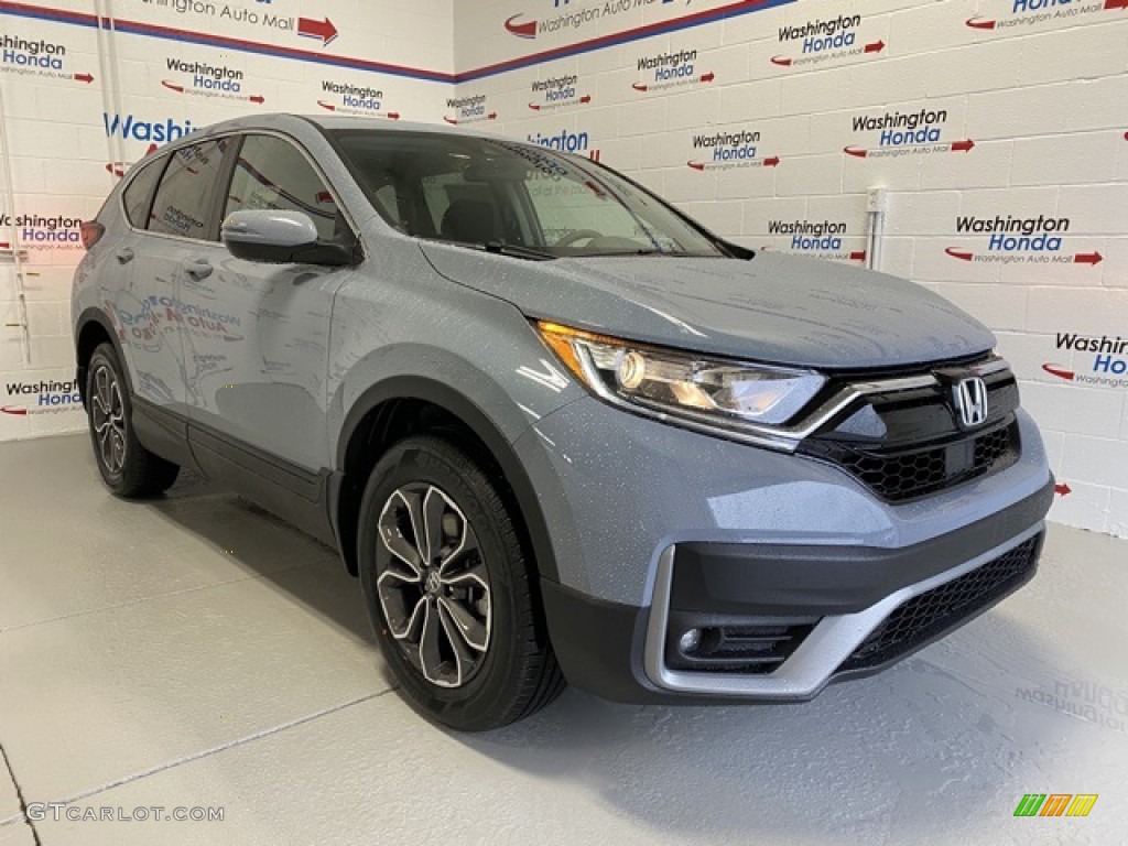 2020 CR-V EX AWD - Sonic Gray Pearl / Black photo #2