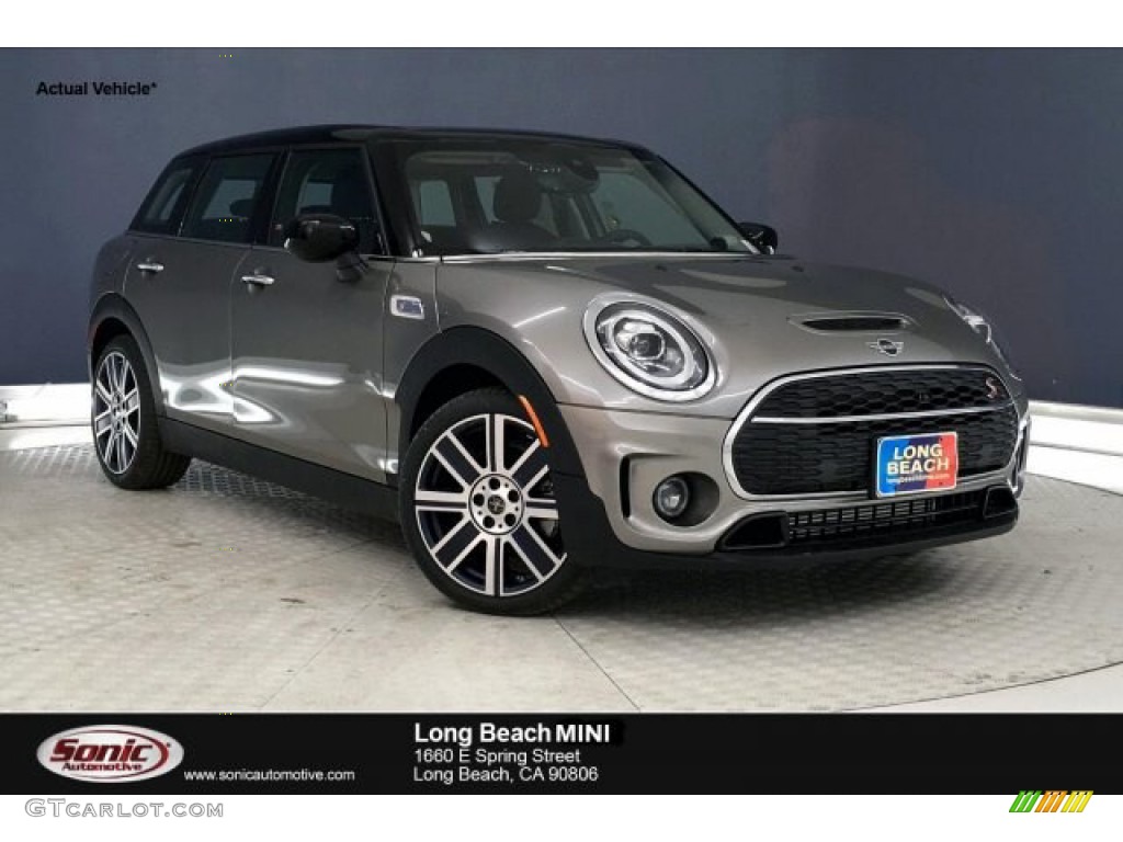 2020 Clubman Cooper S - Melting Silver Metallic / Carbon Black photo #1