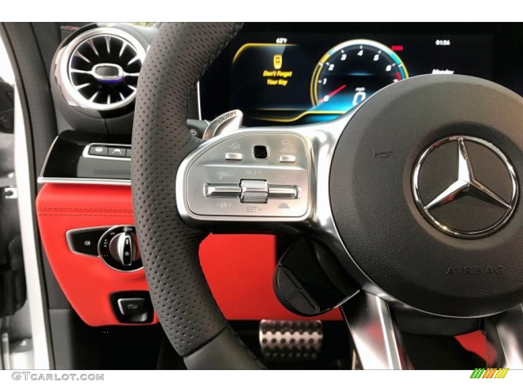 2020 Mercedes-Benz AMG GT 53 Red Pepper/Black Steering Wheel Photo #137107985