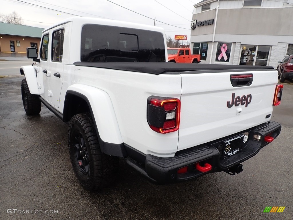 2020 Gladiator Rubicon 4x4 - Bright White / Black photo #4