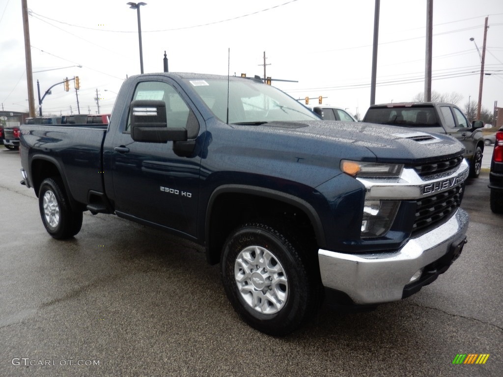 Northsky Blue Metallic 2020 Chevrolet Silverado 2500HD LT Regular Cab 4x4 Exterior Photo #137114213