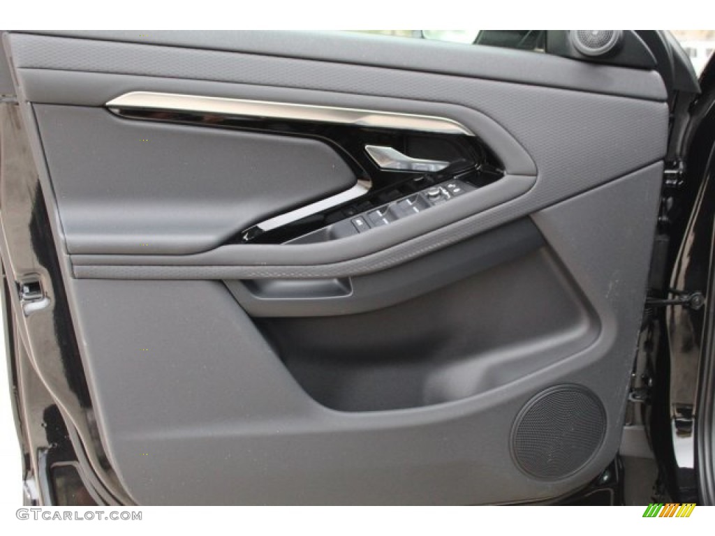 2020 Land Rover Range Rover Evoque S Ebony Door Panel Photo #137116665