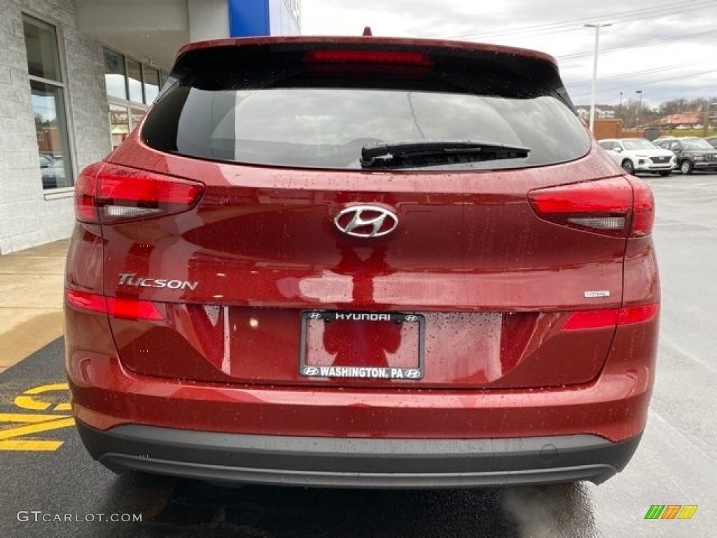 2020 Tucson Value AWD - Gemstone Red / Beige photo #4