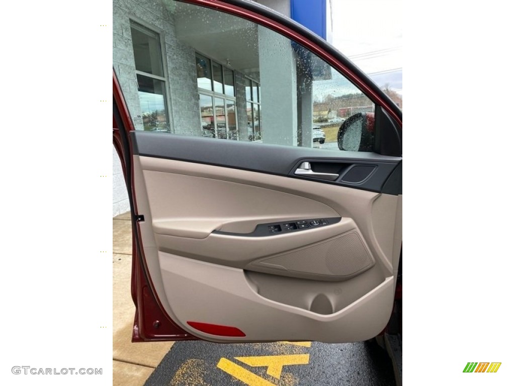 2020 Tucson Value AWD - Gemstone Red / Beige photo #10