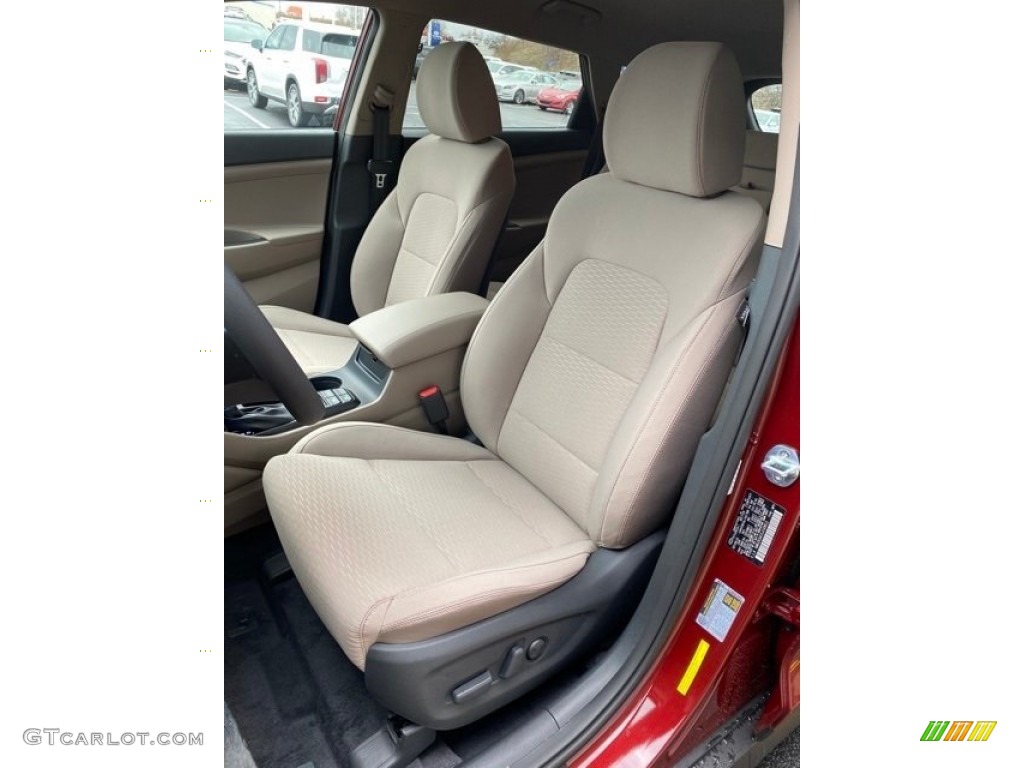 2020 Tucson Value AWD - Gemstone Red / Beige photo #14