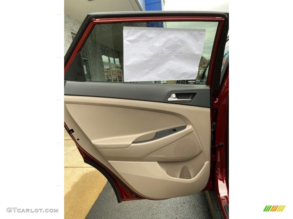 2020 Tucson Value AWD - Gemstone Red / Beige photo #16