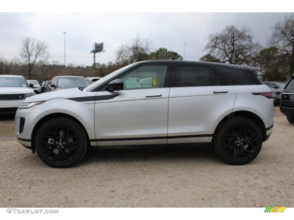 2020 Range Rover Evoque S - Indus Silver Metallic / Ebony photo #6