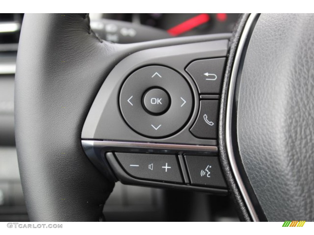 2020 Toyota Camry XSE Black Steering Wheel Photo #137117898