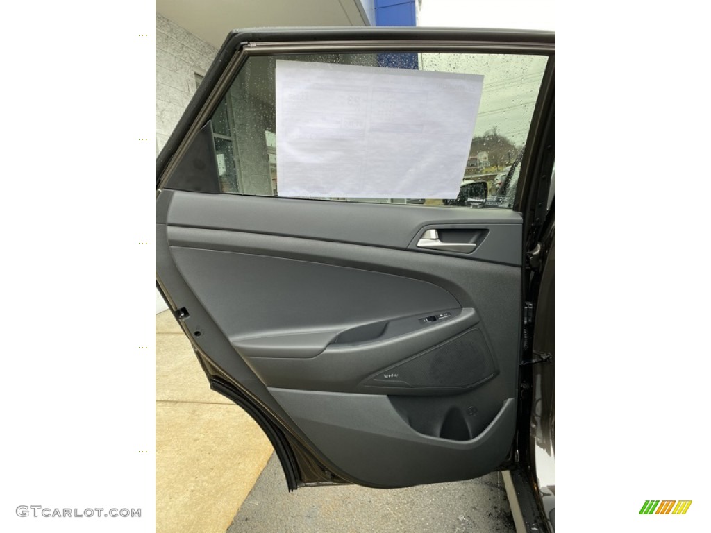2020 Hyundai Tucson Ultimate AWD Black Door Panel Photo #137118588