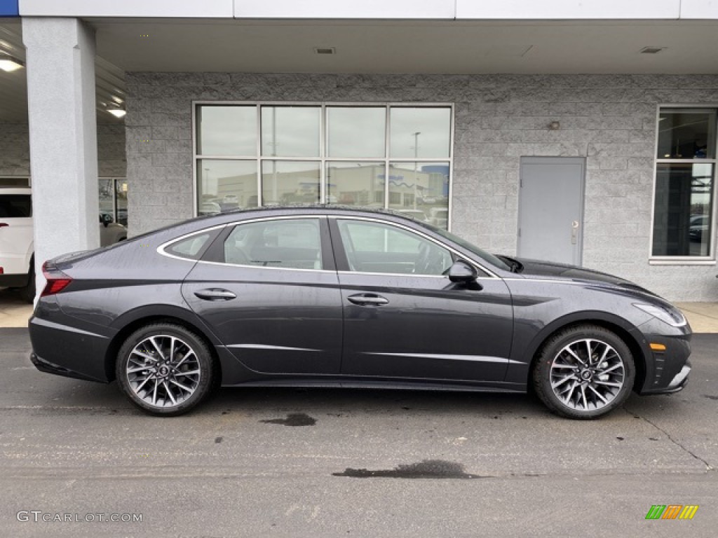 Portofino Gray 2020 Hyundai Sonata Limited Exterior Photo #137119092