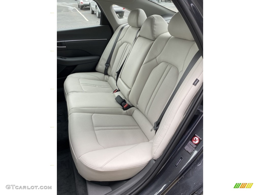 Dark Gray Interior 2020 Hyundai Sonata Limited Photo #137119440