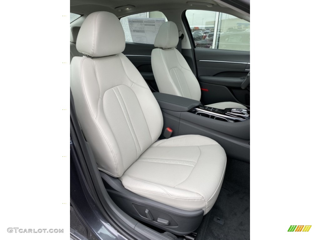 Dark Gray Interior 2020 Hyundai Sonata Limited Photo #137119560