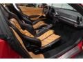 2011 Ferrari 458 Tan Interior Front Seat Photo