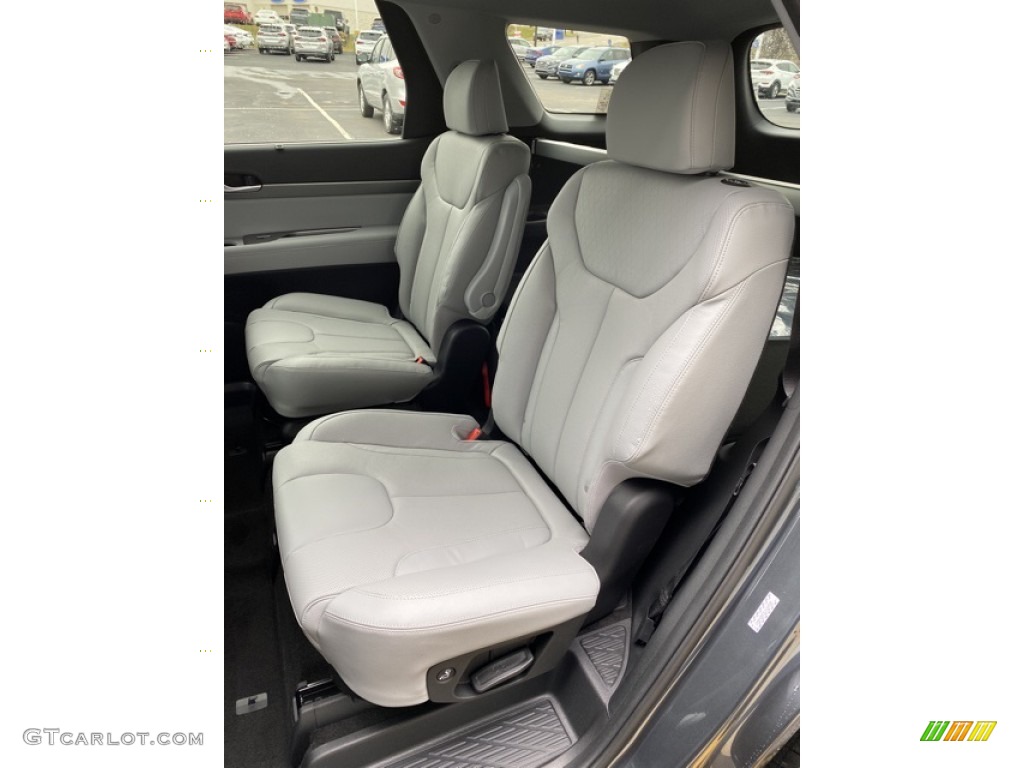 Black/Gray Interior 2020 Hyundai Palisade SEL AWD Photo #137120238