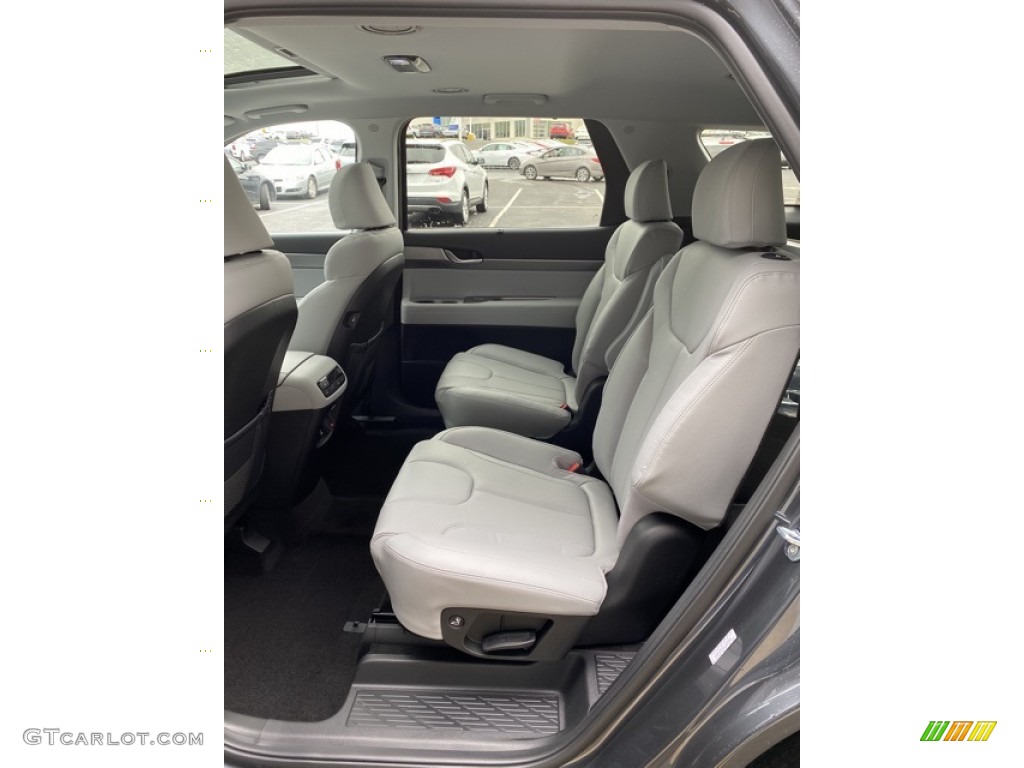 Black/Gray Interior 2020 Hyundai Palisade SEL AWD Photo #137120256