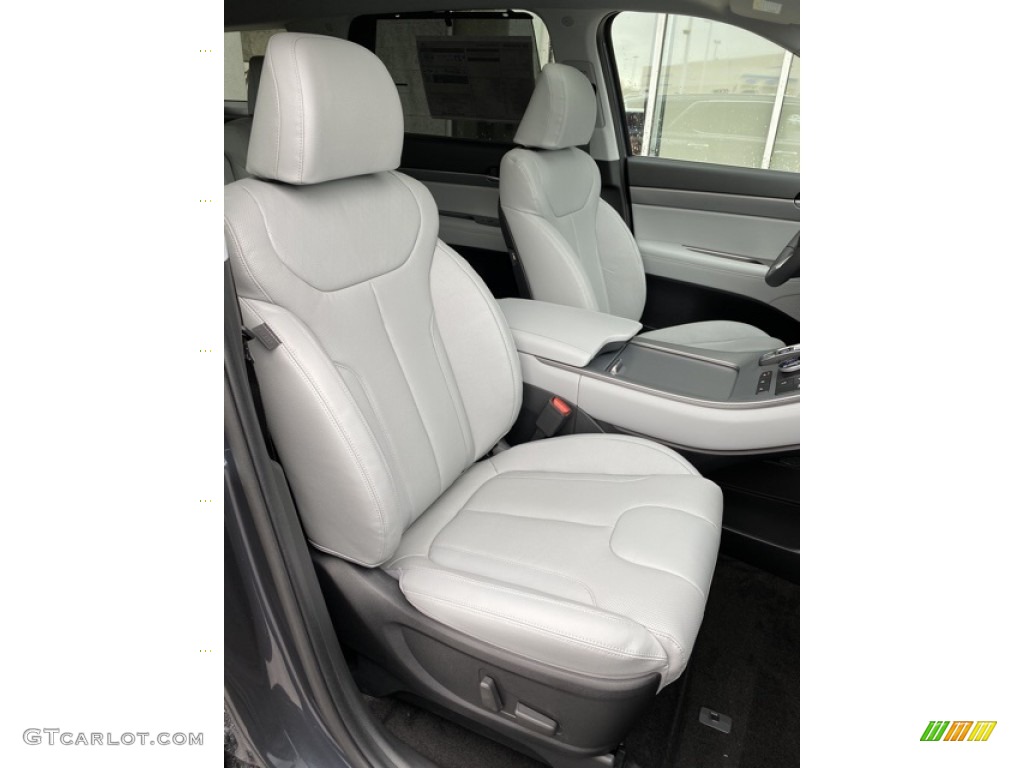 Black/Gray Interior 2020 Hyundai Palisade SEL AWD Photo #137120457