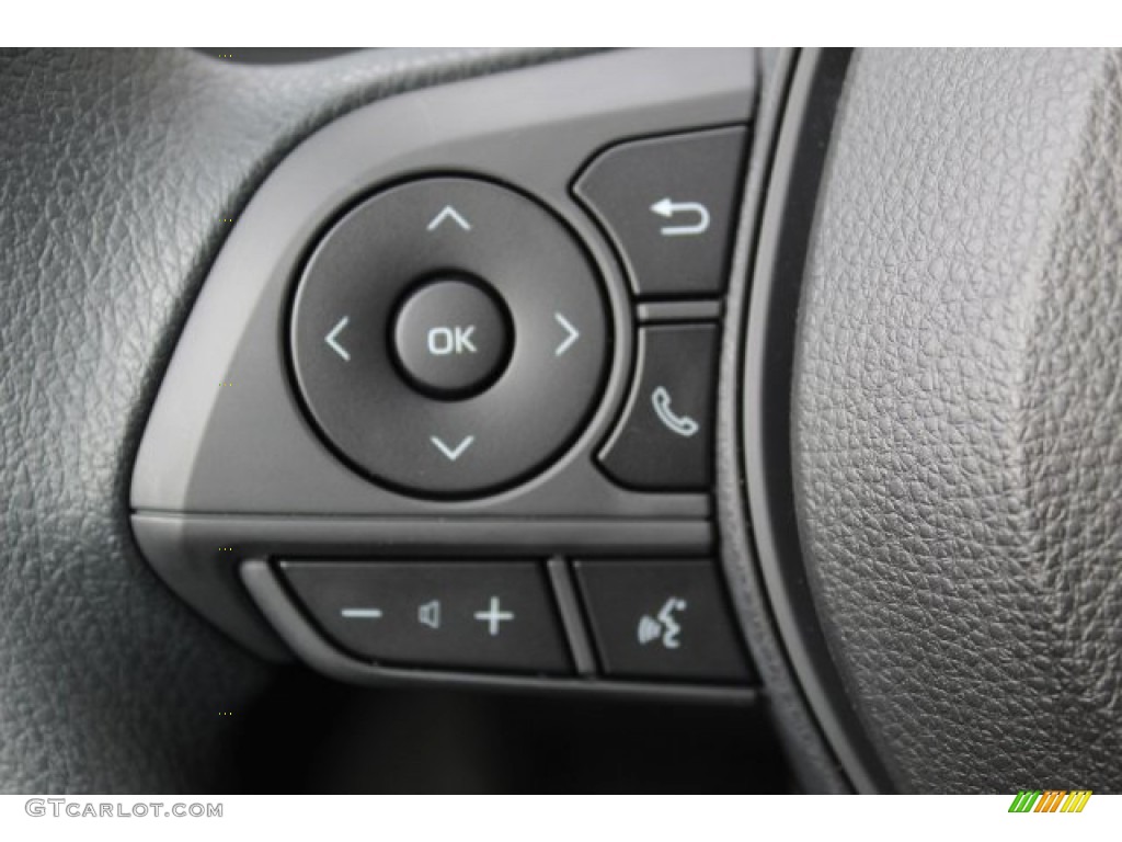 2020 Corolla LE - Black Sand Pearl / Black photo #11