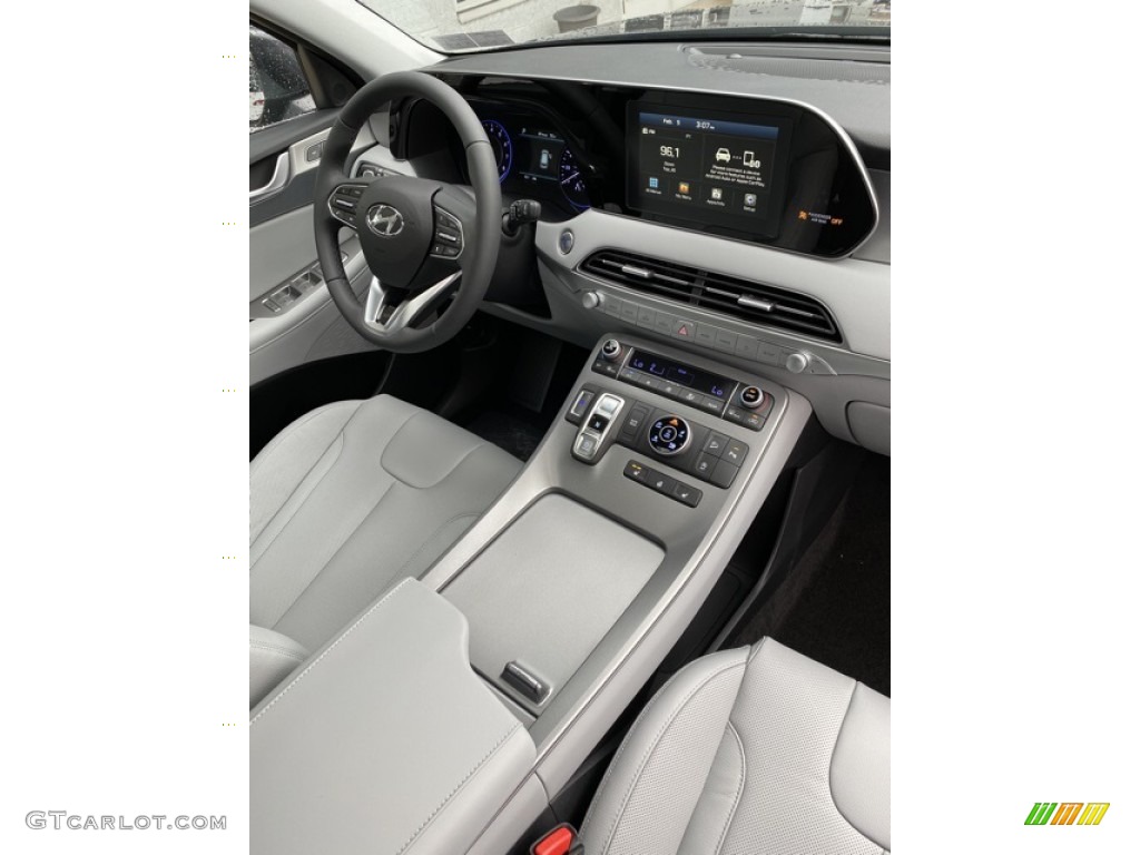 2020 Hyundai Palisade SEL AWD Black/Gray Dashboard Photo #137120469