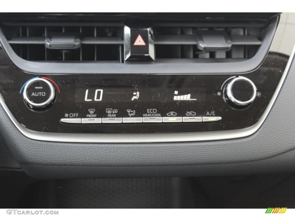 2020 Corolla LE - Black Sand Pearl / Black photo #16