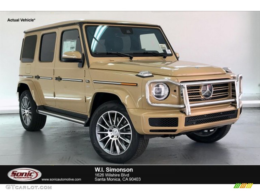 2020 G 550 - G Manufaktur Desert Sand / Espresso Brown/Black photo #1