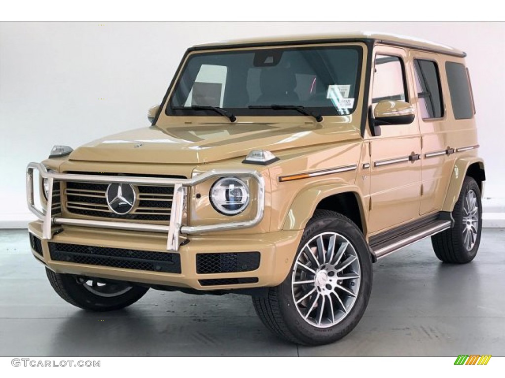 G Manufaktur Desert Sand 2020 Mercedes-Benz G 550 Exterior Photo #137120952