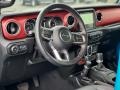 Black 2020 Jeep Wrangler Unlimited Rubicon 4x4 Dashboard