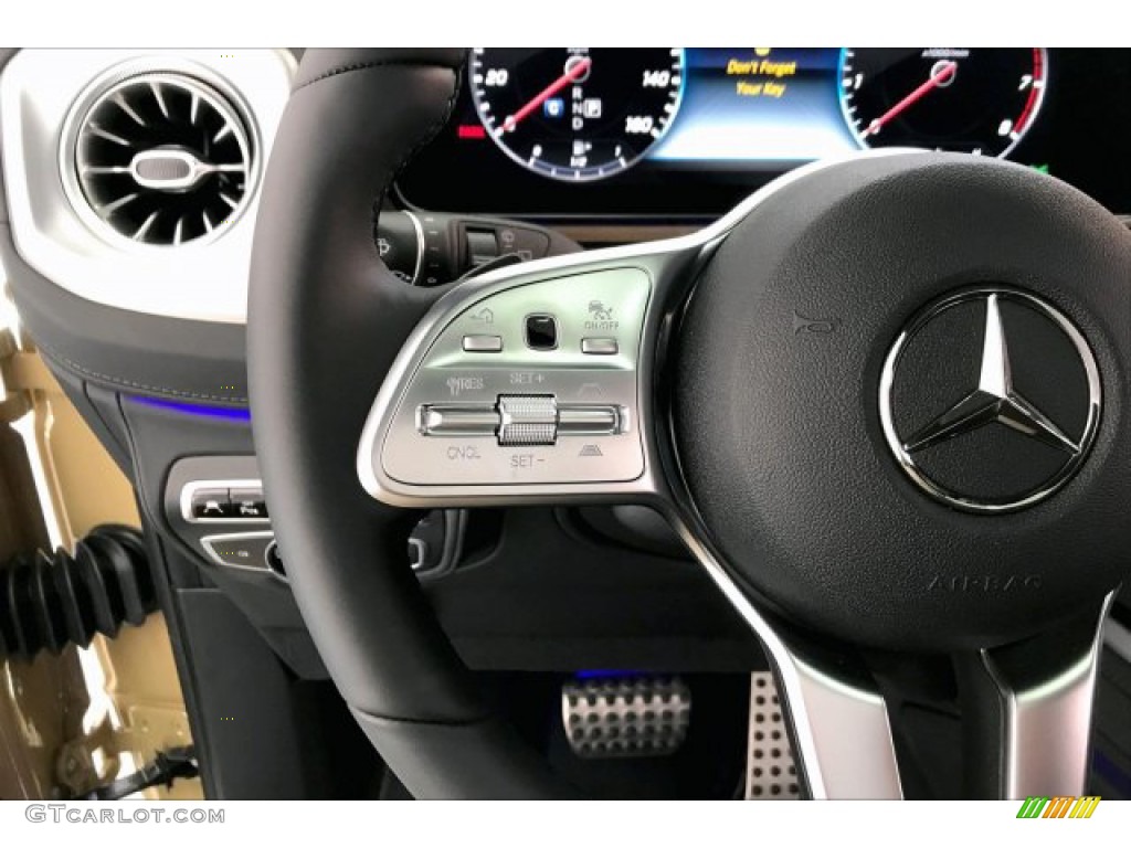 2020 Mercedes-Benz G 550 Espresso Brown/Black Steering Wheel Photo #137121078