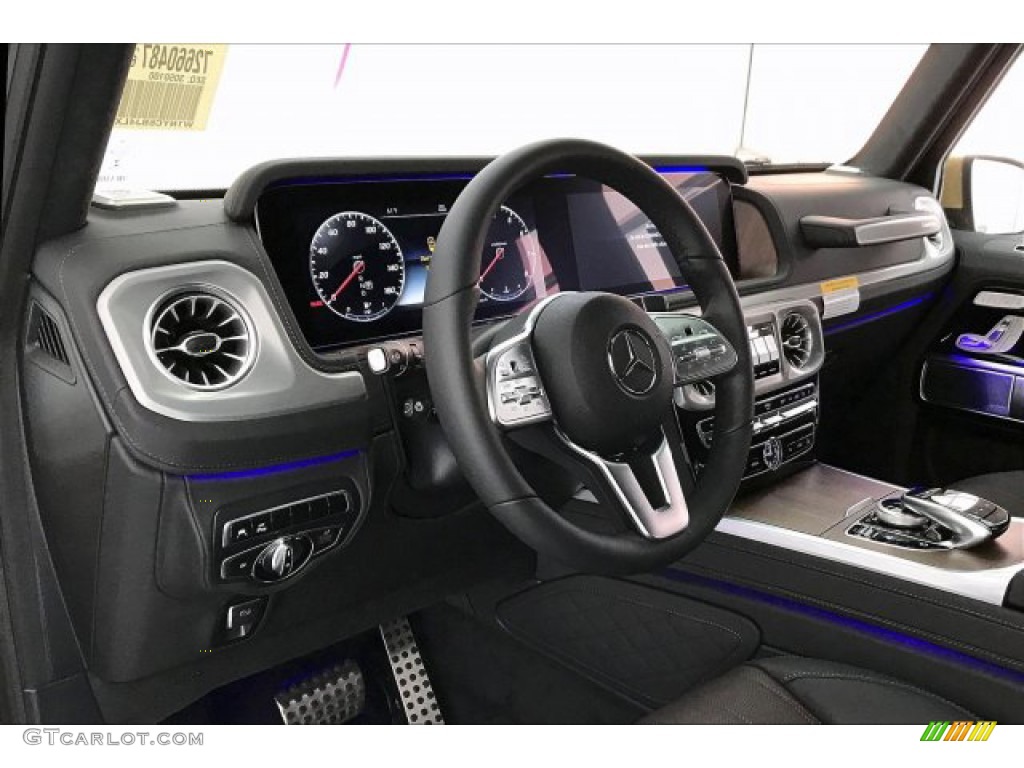 2020 Mercedes-Benz G 550 Espresso Brown/Black Steering Wheel Photo #137121180