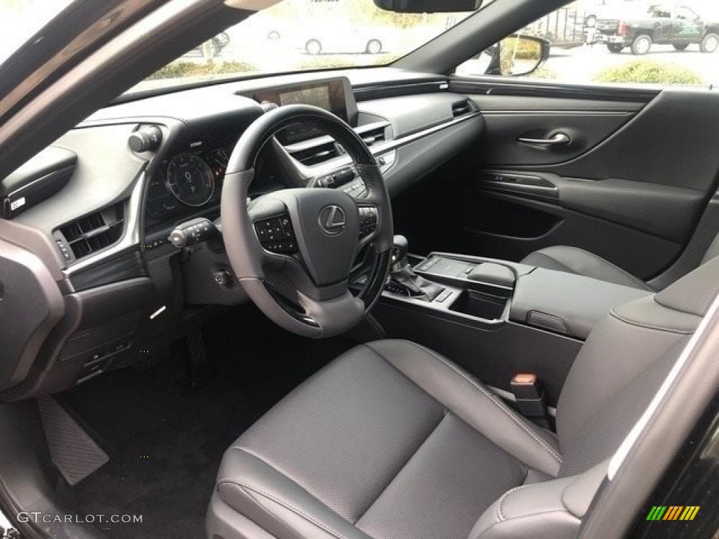 Black Interior 2020 Lexus ES 350 Photo #137121339