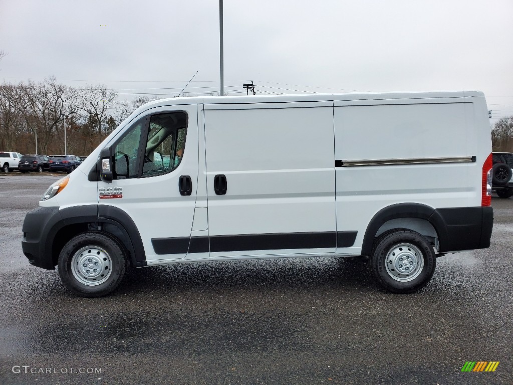 Bright White 2020 Ram ProMaster 2500 Low Roof Cargo Van Exterior Photo #137121846