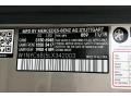  2020 G 550 Mojave Silver Metallic Color Code 859