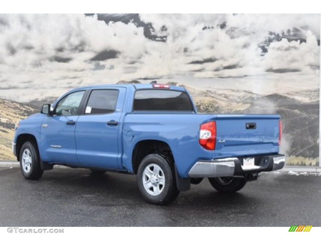 2020 Tundra SR5 CrewMax 4x4 - Cavalry Blue / Black photo #3