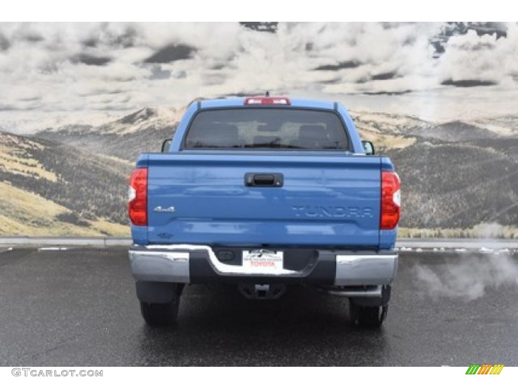 2020 Tundra SR5 CrewMax 4x4 - Cavalry Blue / Black photo #4