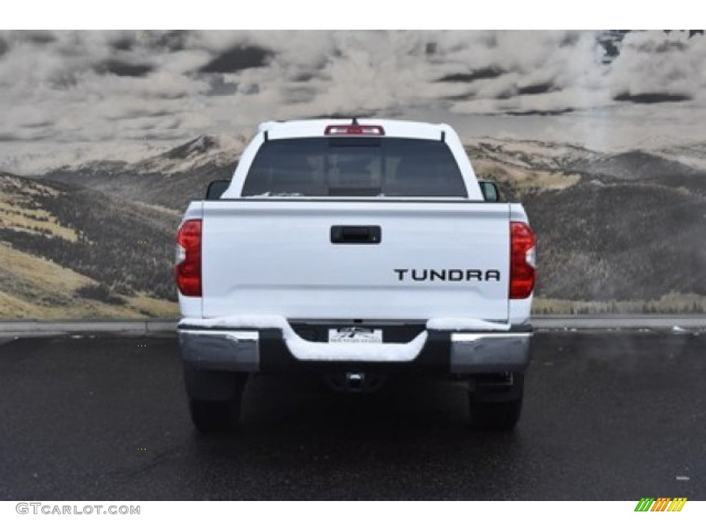 2020 Tundra TRD Off Road Double Cab 4x4 - Super White / Black photo #4