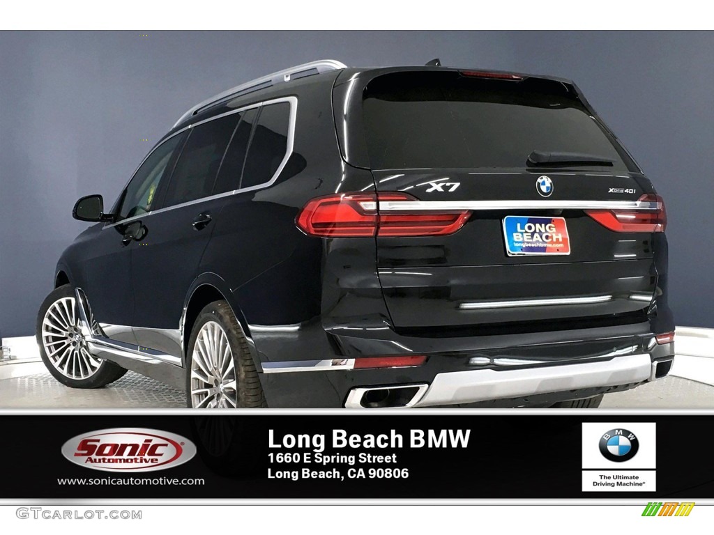 2020 X7 xDrive40i - Jet Black / Coffee photo #2