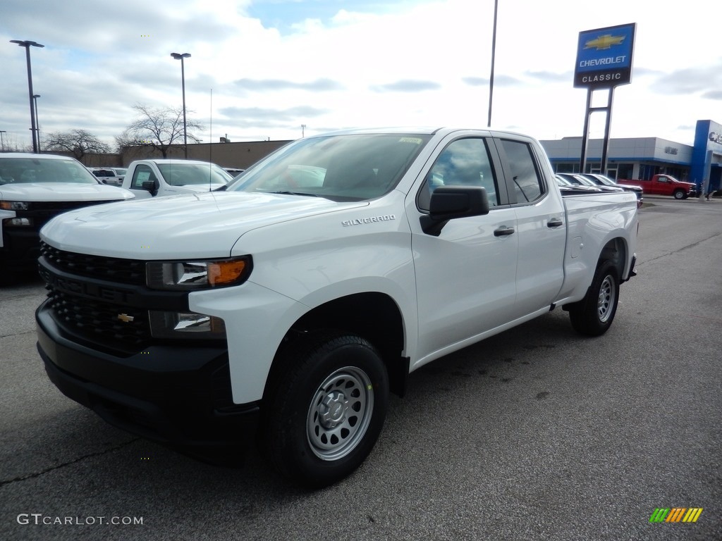 2020 Silverado 1500 WT Double Cab 4x4 - Summit White / Jet Black photo #1