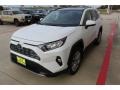 2020 Blizzard White Pearl Toyota RAV4 Limited  photo #4