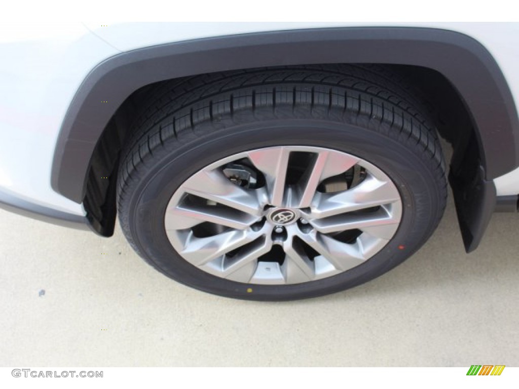 2020 RAV4 Limited - Blizzard White Pearl / Black photo #5