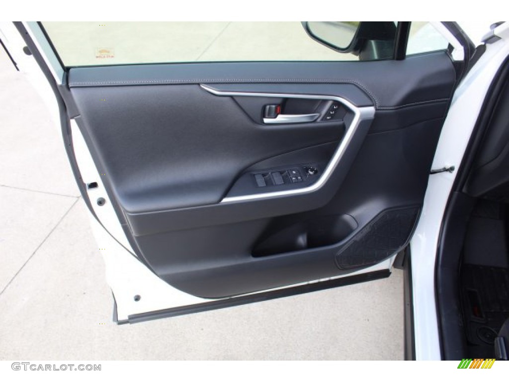 2020 RAV4 Limited - Blizzard White Pearl / Black photo #9