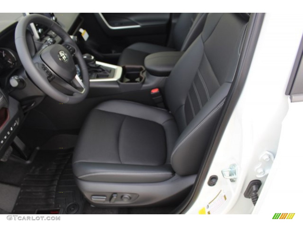 2020 RAV4 Limited - Blizzard White Pearl / Black photo #10