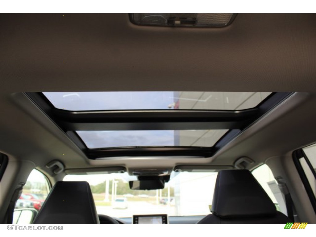 2020 RAV4 Limited - Blizzard White Pearl / Black photo #24