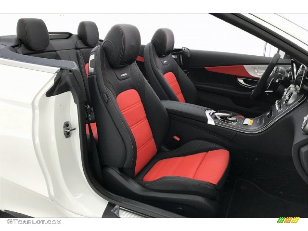 Red Pepper/Black Interior 2020 Mercedes-Benz C AMG 63 S Cabriolet Photo #137123784