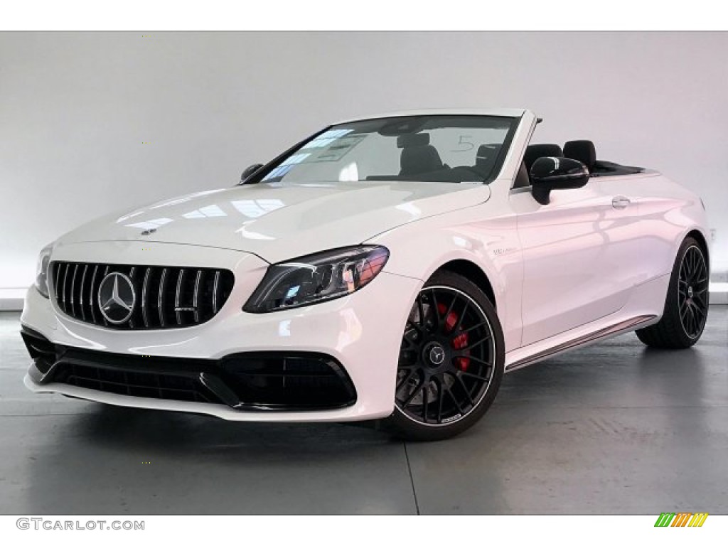 2020 C AMG 63 S Cabriolet - Polar White / Red Pepper/Black photo #12