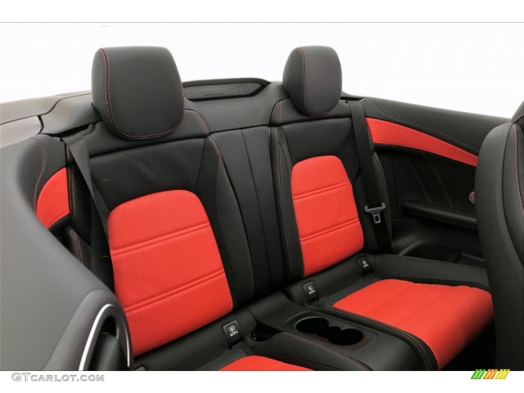 2020 Mercedes-Benz C AMG 63 S Cabriolet Rear Seat Photo #137123877